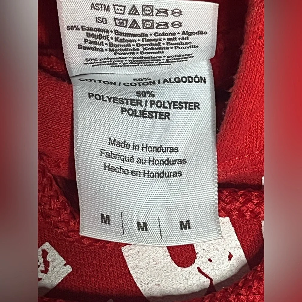 Men’s‎ Sz M Red California Lifeguard Hoodie.